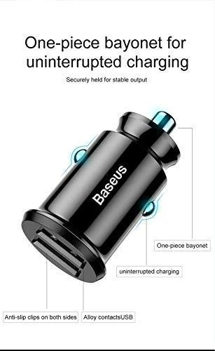 Baseus 12V USB kroviklis, 3.1A