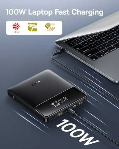 Baseus Blade H1 20000 mAh 100W juoda
