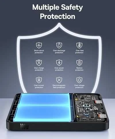 Baseus Blade H1 20000 mAh 100W juoda