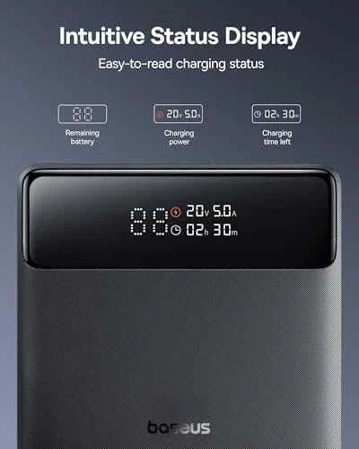 Baseus Blade H1 20000 mAh 100W juoda