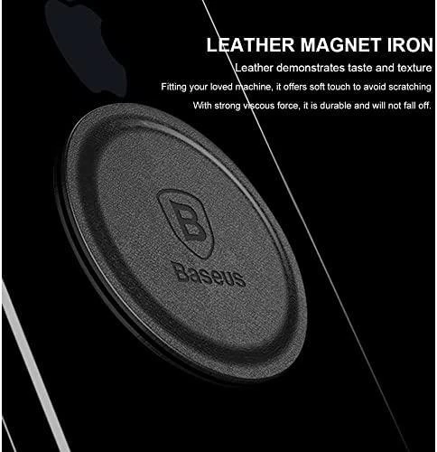 Magnetinis telefono laikiklis Baseus Iron Suit rinkinys - Juodas