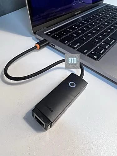 Tinklo adapteris Baseus Lite Series USB-C iki RJ45 – juodas