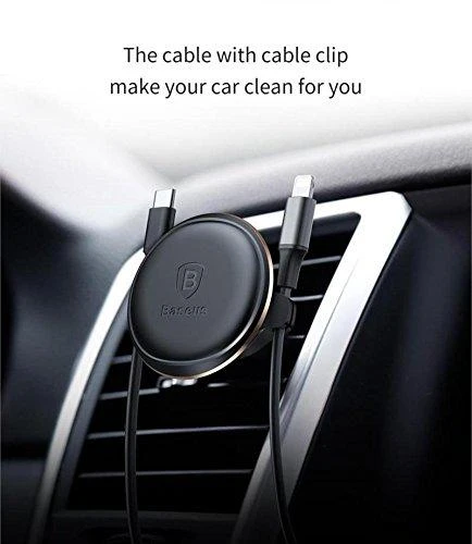 Automobilinis Baseus magnetinis telefono laikiklis į groteles - Raudonas