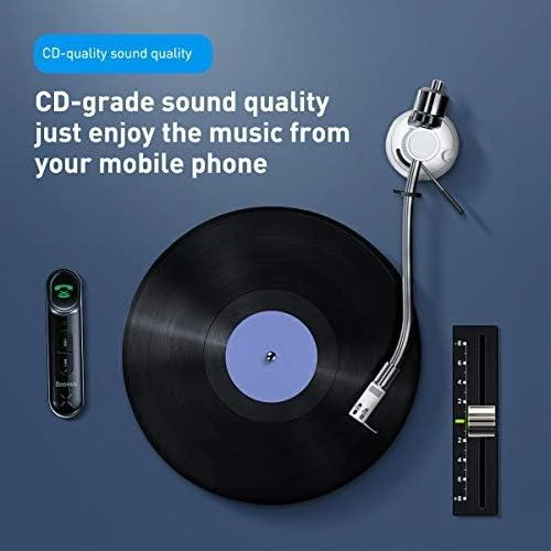 Baseus Qiyin Bluetooth imtuvas su garso kokybės vizualizacija