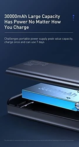 Baseus Sieninis įkroviklis GaN3 Pro 65W 2xUSB + 2xUSB-C QC4+ PD3.0 su USB-C 1.5m laidu, juodas
