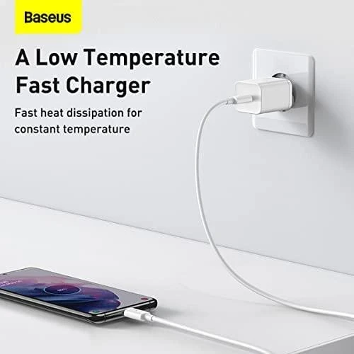 Baseus Super Si įkroviklis 1C 25W baltas
