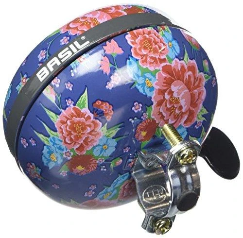 Basil Baziliko dviračio varpas BIG BELL BLOOM 80 mm Indigo Mėlyna (BAS-50424)