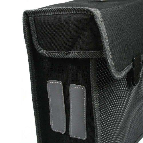 Basil Single City Pannier 17L su juodais kabliukais (BAS-17019)