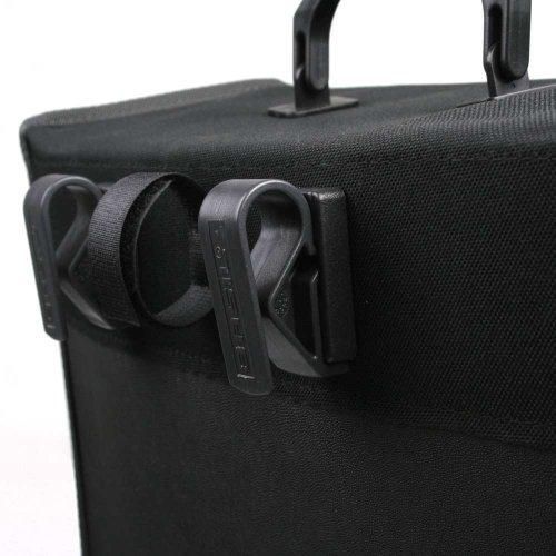 Basil Single City Pannier 17L su juodais kabliukais (BAS-17019)