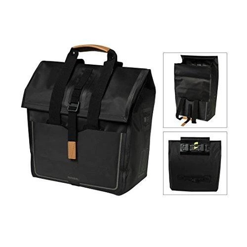 Basil Vienvietis miesto krepšys URBAN DRY SHOPPER 20L juodas