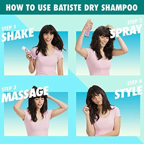 Batiste Hydrate Sausas šampūnas sausas šampūnas, 200 ml