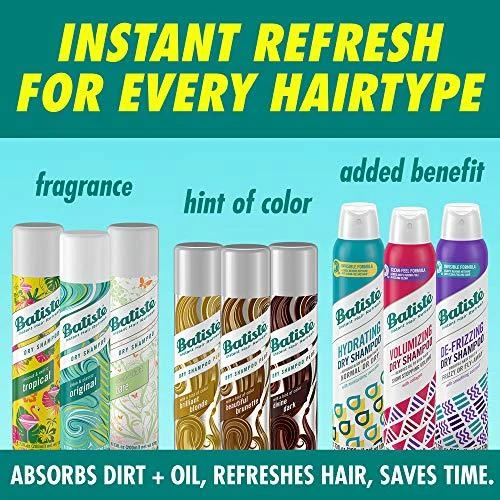 Batiste Hydrate Sausas šampūnas sausas šampūnas, 200 ml