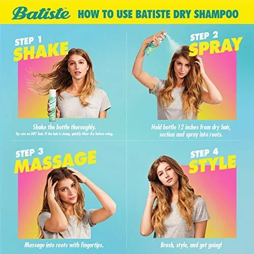Batiste Hydrate Sausas šampūnas sausas šampūnas, 200 ml