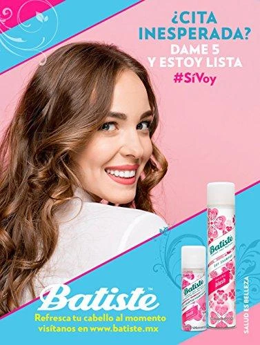 Batiste Blush Sausas šampūnas moterims, 200 ml