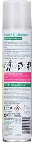 Sausas šampūnas plaukams Batiste Coconut &amp; Exotic Tropical Sausas šampūnas 200ml