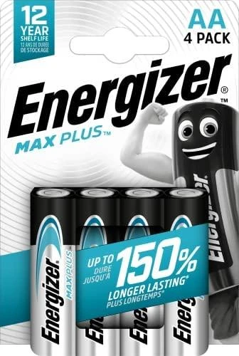 Baterija - Energizer LR6 AA Max Plus 1.5V 4-vnt.
