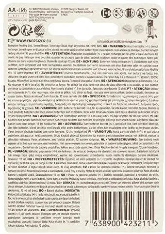 Baterija - Energizer LR6 AA Max Plus 1.5V 4-vnt.
