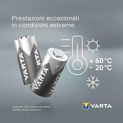 Varta -CR123A-2