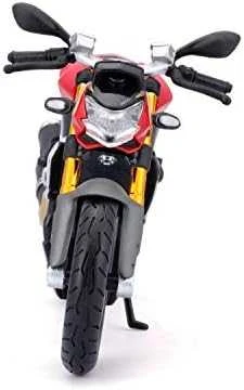 Lietuviškas modelis - Maisto Ducati Mod Streetfighter S 1:12 mastelis Raudona