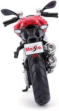 Lietuviškas modelis - Maisto Ducati Mod Streetfighter S 1:12 mastelis Raudona