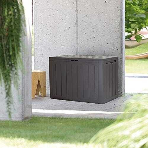 Prosperplast BoardeBox sodo dėžė 190 l, Ruda
