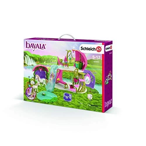 Žaislas - Schleich Blizgantis Gėlių Namas Su Vienaragiais Ir Stabiu
