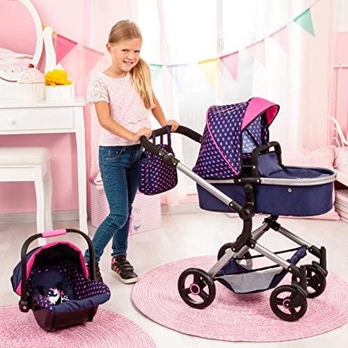 Bayer Design Bayer Bayer Vario lėlių vežimėlis 18454AA