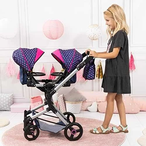 Bayer Design Bayer Bayer Dvynių vežimėlis lėlėms Twin Neo 26254AA