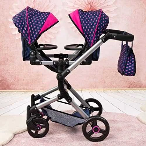 Bayer Design Bayer Bayer Dvynių vežimėlis lėlėms Twin Neo 26254AA