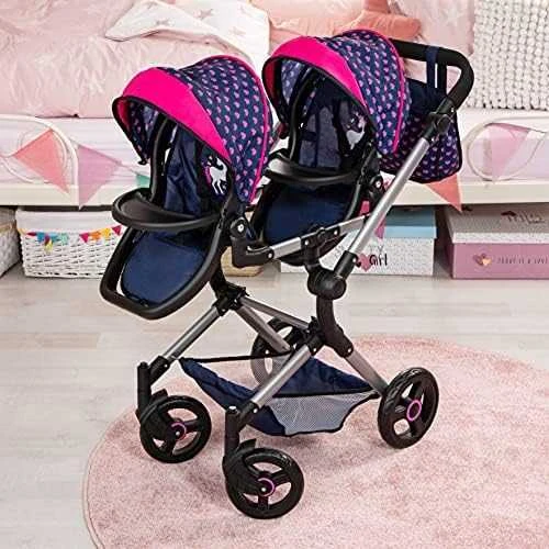 Bayer Design Bayer Bayer Dvynių vežimėlis lėlėms Twin Neo 26254AA