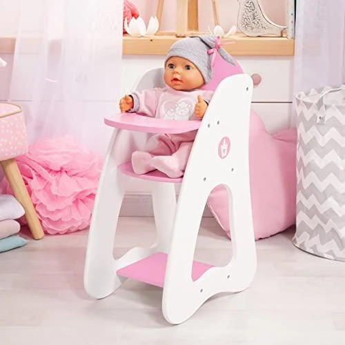 Bayer Design Bayer - Lėlių maitinimo kėdutė - Princesės pasaulis (50101AA)