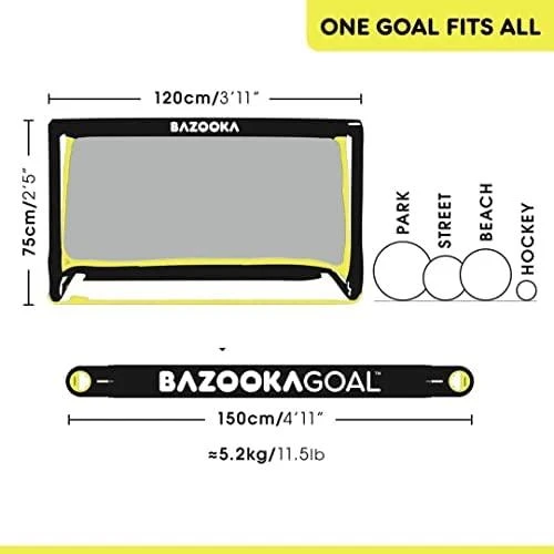 Bazookagoal Originalus vartai 120x75cm 00050