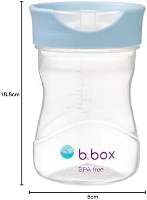 B.BOX BB201008 Treniruočių puodelis 240 ml, mėlynas