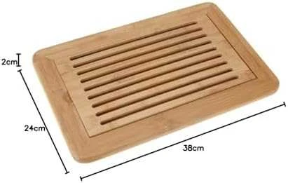 Oem Bambukinė duonos pjaustymo lenta 38x24 cm