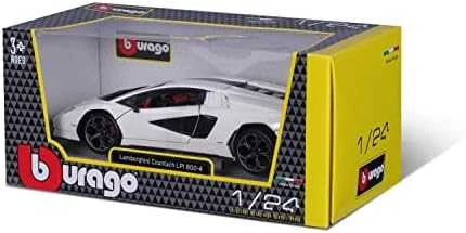 Bburago BBU 1:24 Lamborghini NI Count.800-4 Baltas 21102WT
