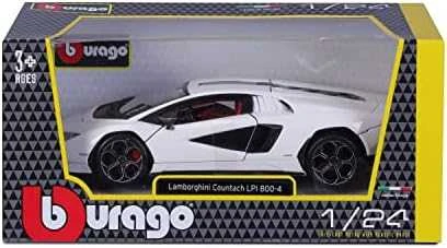 Bburago BBU 1:24 Lamborghini NI Count.800-4 Baltas 21102WT