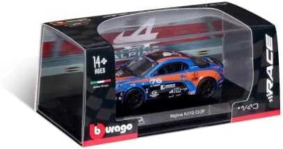Bburago 2018 Alpine A110 Cup metalic mėlynas BBURAGO