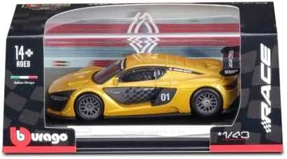 Bburago BBU 1:43 Renault Sport metalinė geltona 38304 83047