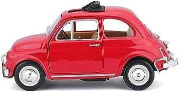 Bburago BBU 1:24 Fiat 500 L 1968 raudona 22099RD