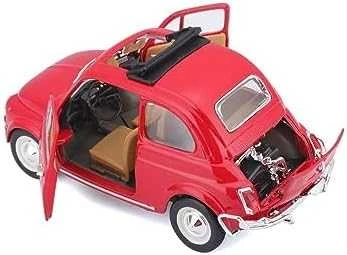 Bburago BBU 1:24 Fiat 500 L 1968 raudona 22099RD
