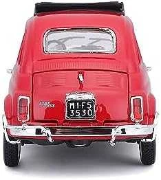 Bburago BBU 1:24 Fiat 500 L 1968 raudona 22099RD