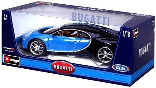 Bburago Bugatti Chiron 1:18 mėlyna (275724)