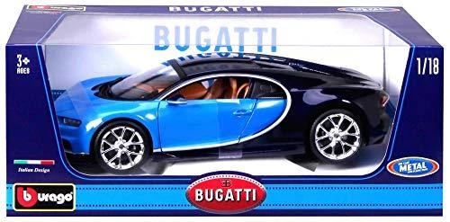 Bburago Bugatti Chiron 1:18 mėlyna (275724)