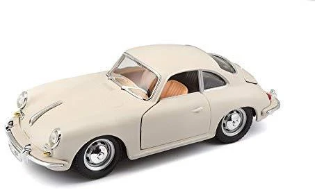 BBURAGO 1:24 automodelis Porsche 356B Coupe, 18-22079 CM