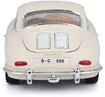 BBURAGO 1:24 automodelis Porsche 356B Coupe, 18-22079 CM