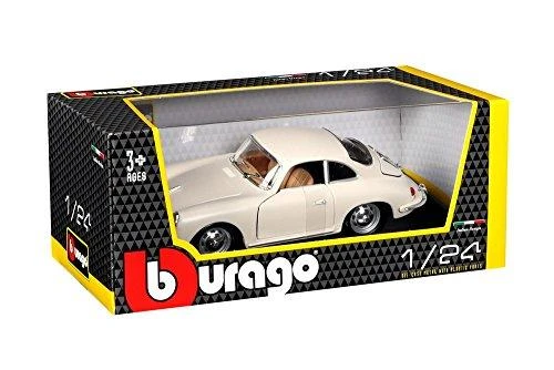 BBURAGO 1:24 automodelis Porsche 356B Coupe, 18-22079 CM