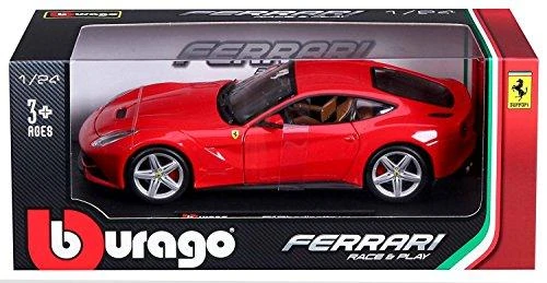 „Bburago Car Ferrari F12 Berlinetta“ 1:24 raudona