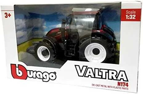 Bburago Farm Valtra N174 Raudona 1: 32 BBURAGO