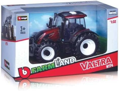 Bburago Farm Valtra N174 Raudona 1: 32 BBURAGO