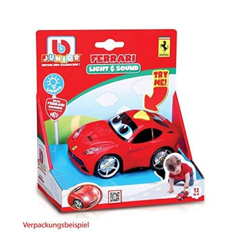 BB JUNIOR automobilis Ferrari Light & Sound, 16-81002